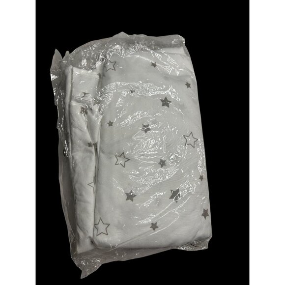 Starry Night Baby Crib Flat Sheet - SL Home Fashions - 100% Polyester - Picture 1 of 5